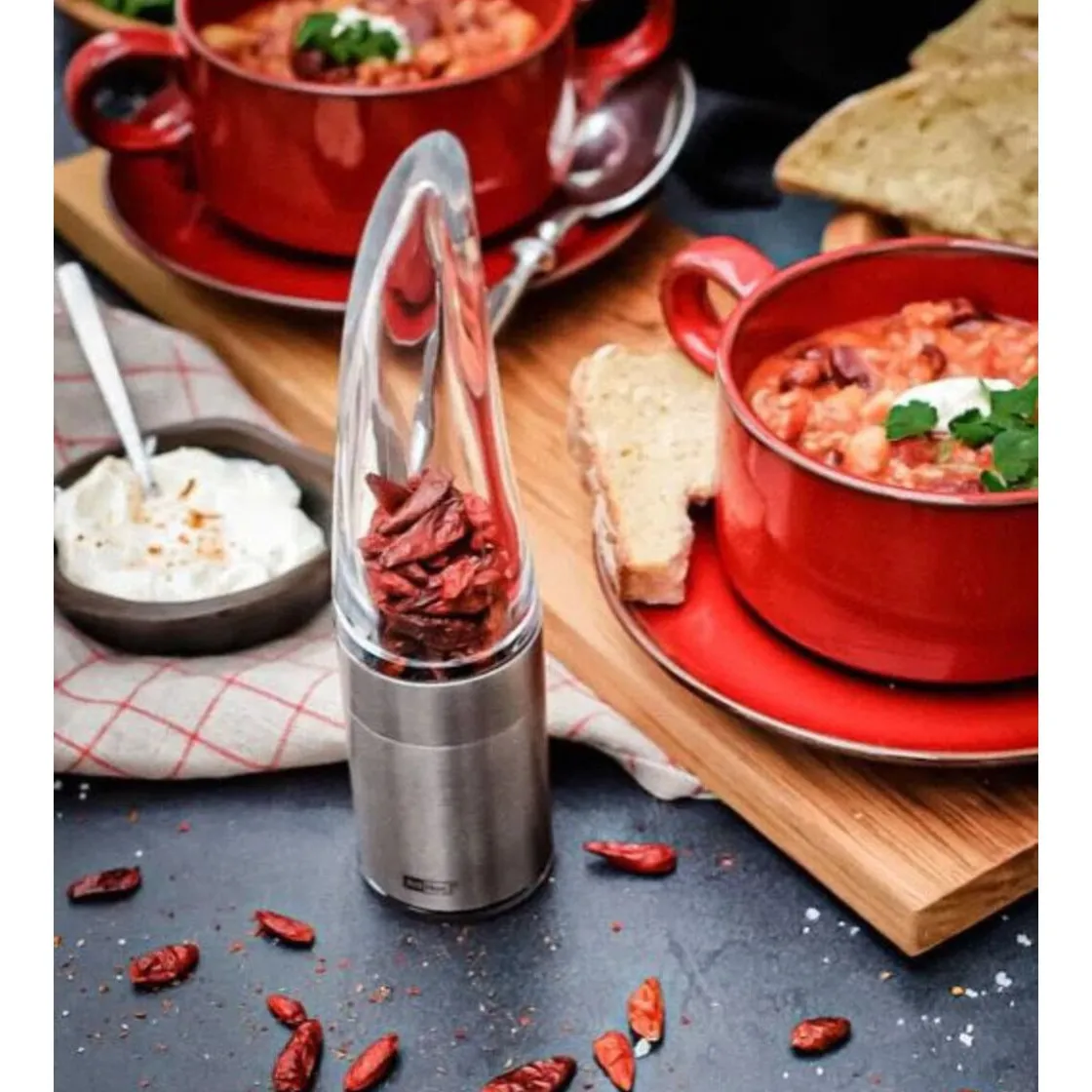 Adhoc Chilischneider Pepe 20 cm klar