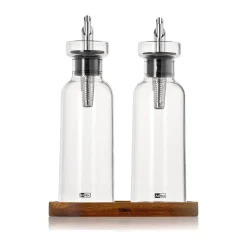 Salat Zubehör|Messer & Co. Entdecken<Adhoc Öl- und Essigspender Set 3-tlg. AromaPour klar