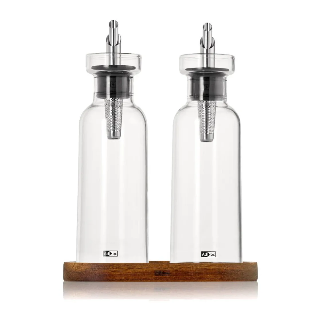 Salat Zubehör|Messer & Co. Entdecken<Adhoc Öl- und Essigspender Set 3-tlg. AromaPour klar