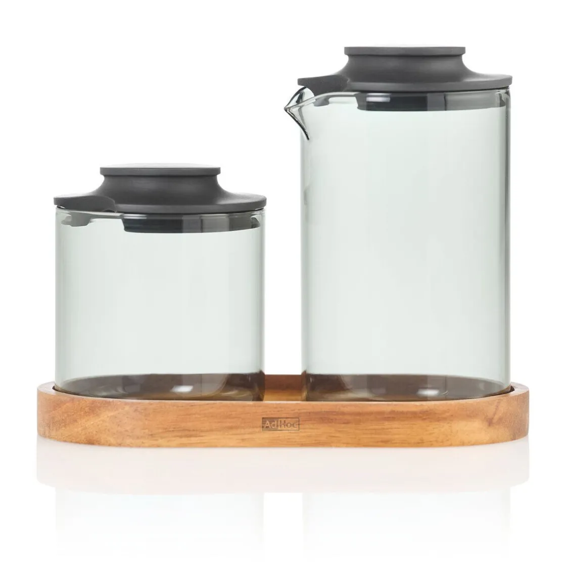 Neuheiten<Adhoc Milch- und Zucker-Set 3-tlg. Impact klar