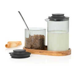 Neuheiten<Adhoc Milch- und Zucker-Set 3-tlg. Impact klar