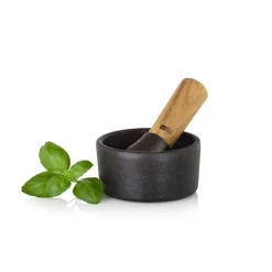 Weihnachten|Kräuter & Gewürze<Adhoc Mörser Camo.10 Gusseisen/Akazie Ø10cm