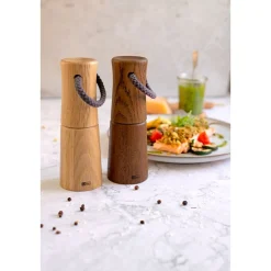 Adhoc Pfeffer- oder Salzmühle 17 cm Yaso Eiche dunkel