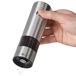 Adhoc Pfeffer- oder Salzmühle 17 cm i.Mill silber