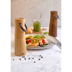 Adhoc Pfeffer- oder Salzmühle 17 cm Yaso Eiche hell