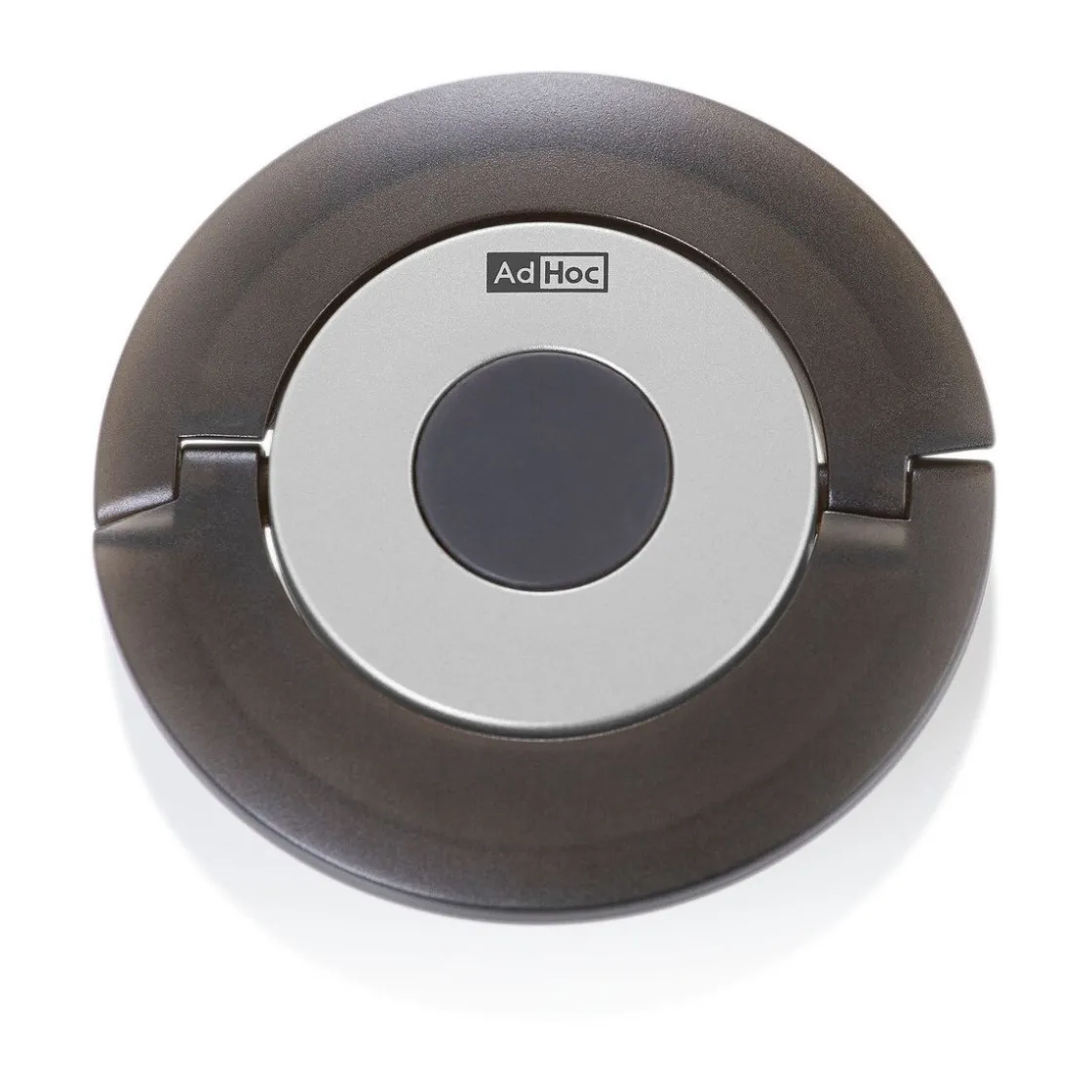 Adhoc Sekt-/Champagnerverschluss 8 cm Gusto black & silver