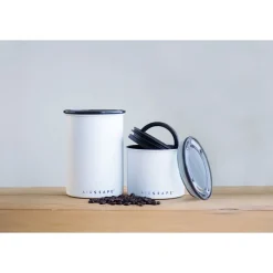 Kaffeedosen|Vatertag<Airscape Kaffeedose 500 g 18 cm weiß