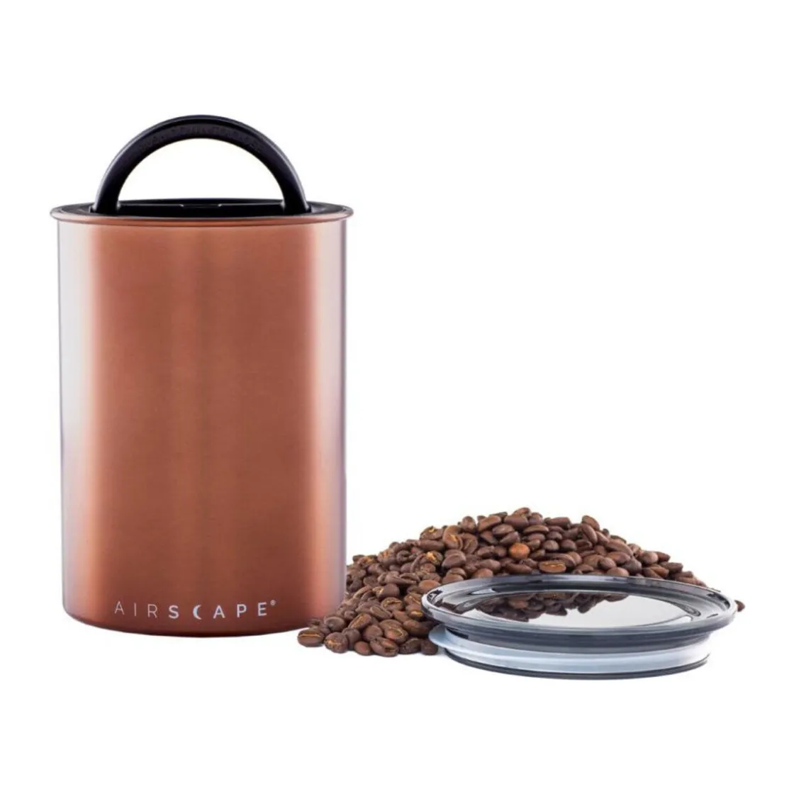 Airscape Kaffeedose 500 g 18 cm kupfer