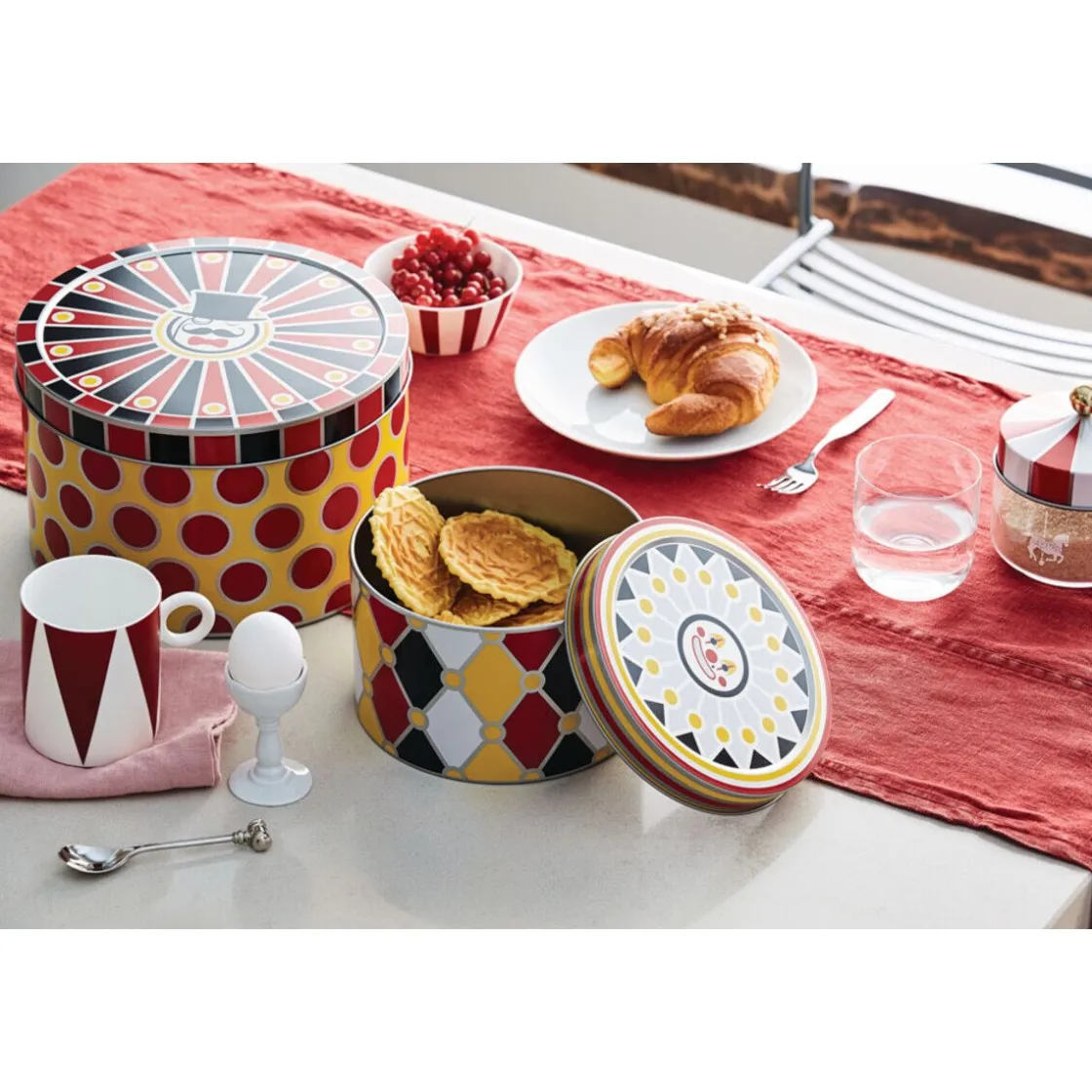 Kochwelt Entdecken|Vorratsdosen<Alessi Allzweckboxen Set 3tlg. Circus