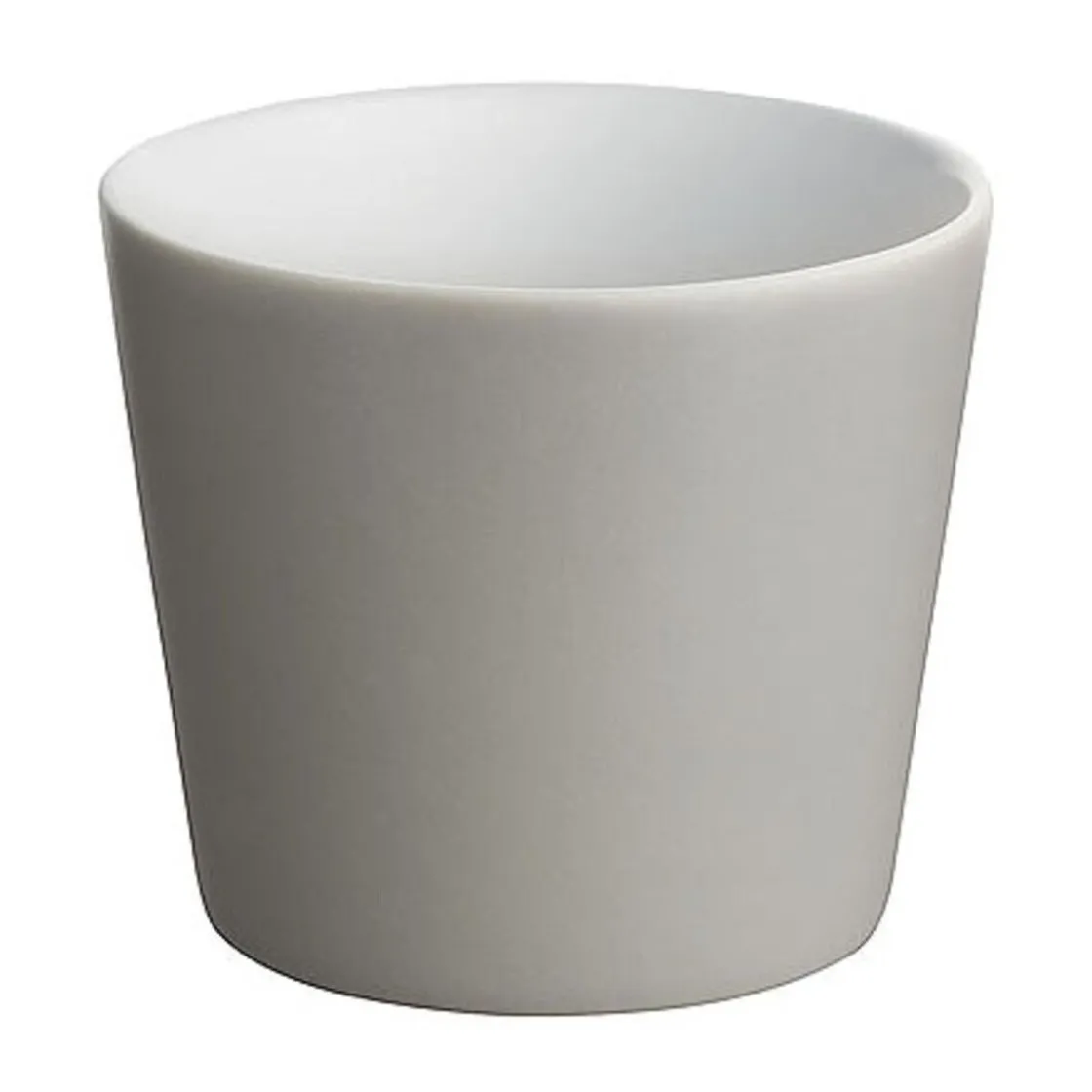Alessi Becher 0,2 l Tonale Steinzeug light grey