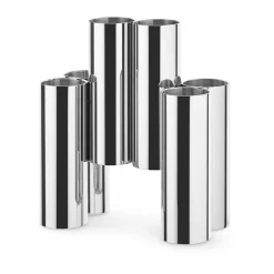 Alessi Besteckbehälter 13x15 cm Canale edelstahl