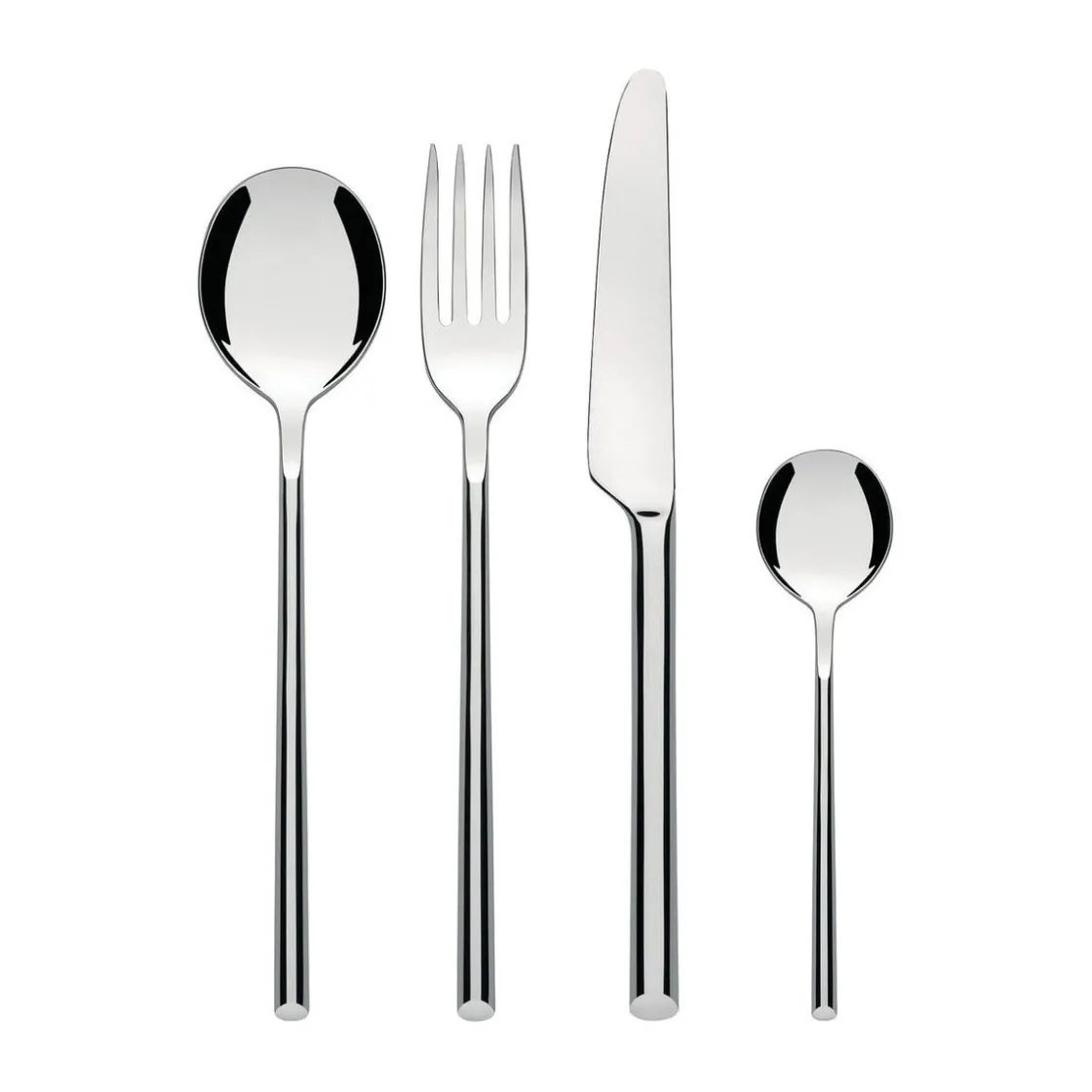Neuheiten<Alessi Besteck-Set 24-tlg. Clivo Edelstahl