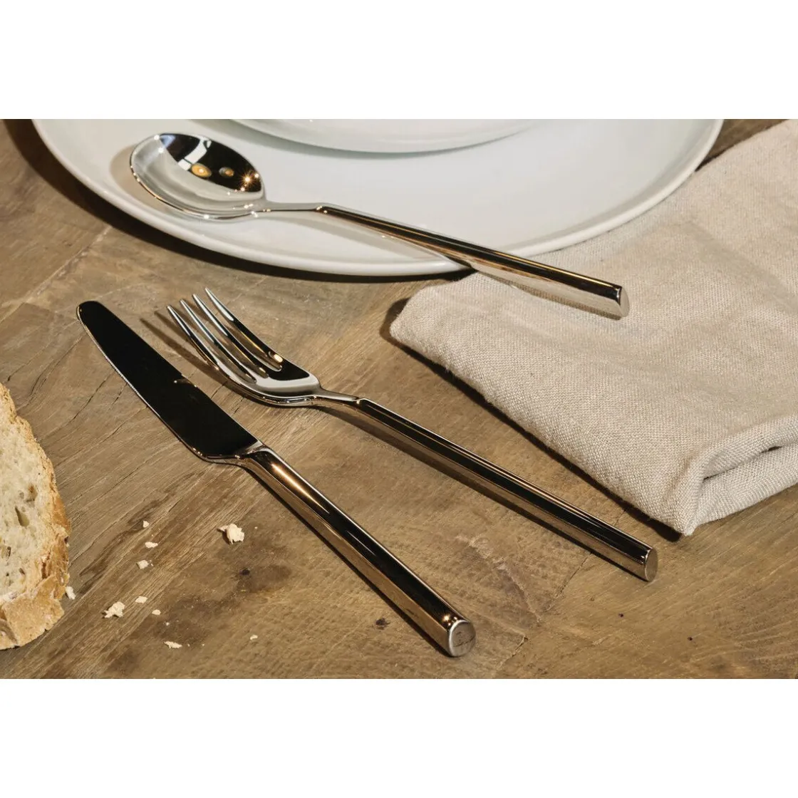 Neuheiten<Alessi Besteck-Set 24-tlg. Clivo Edelstahl