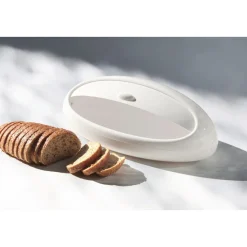 Brotkästen & Brotkörbe<Alessi Brotkasten Gnam Weiss Giovannoni