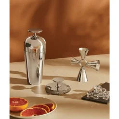Vatertag<Alessi Cocktailshaker-Set 3-tlg. The tending box edelstahl