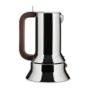 Alessi Espressokocher 9090 6 Tassen edelstahl