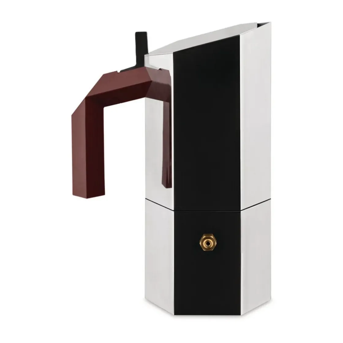 Espressokocher<Alessi Espressokocher 6 Tassen Menhir edelstahl