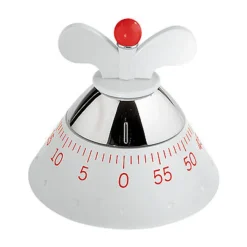 Alessi Kitchen Timer weiss