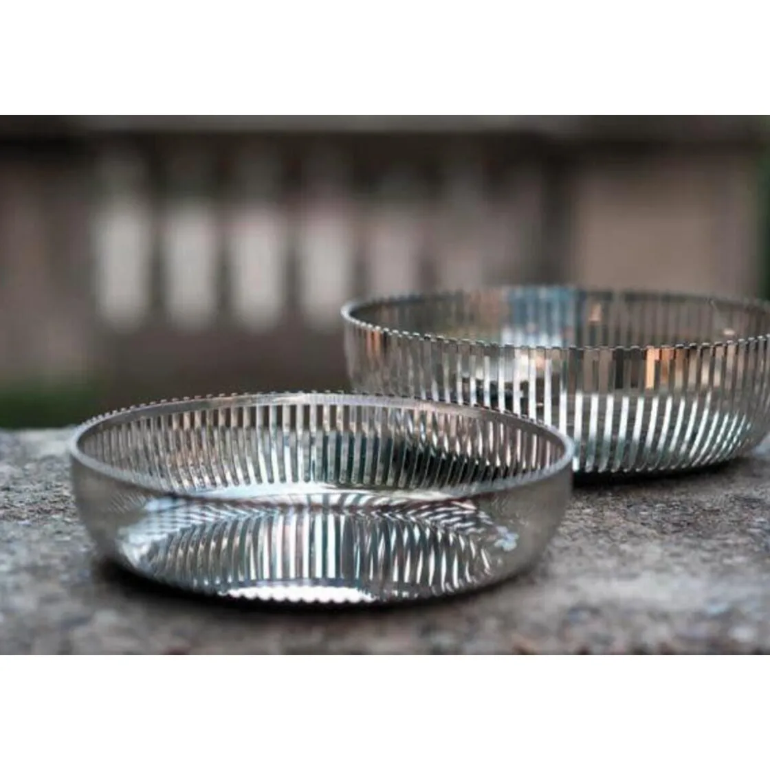 Alessi Korbschale PCH02 23 cm Edelstahl