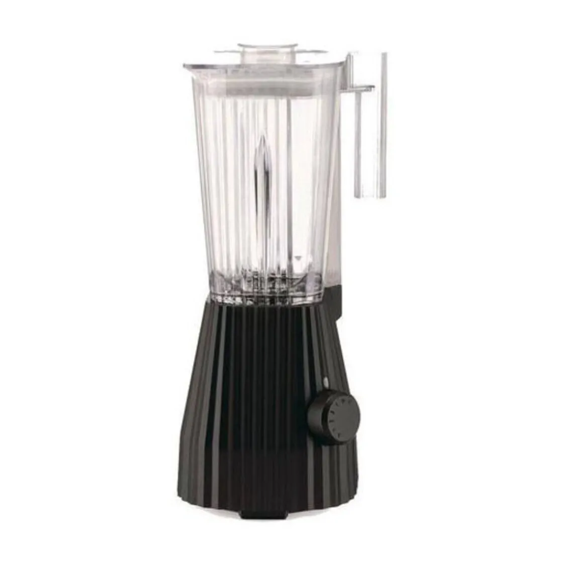 Kochwelt Entdecken<Alessi Mixer 1,5 l Plissé schwarz