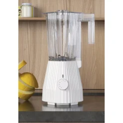Kochwelt Entdecken&lt;Alessi Mixer 1,5 l Plissé weiß