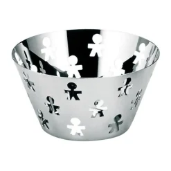 Alessi Obstschale silber 23 cm Girotondo
