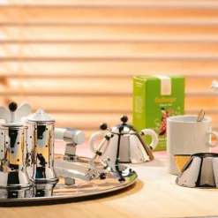 Alessi Pfeffermühle 9098 13 cm Michael Graves light blue