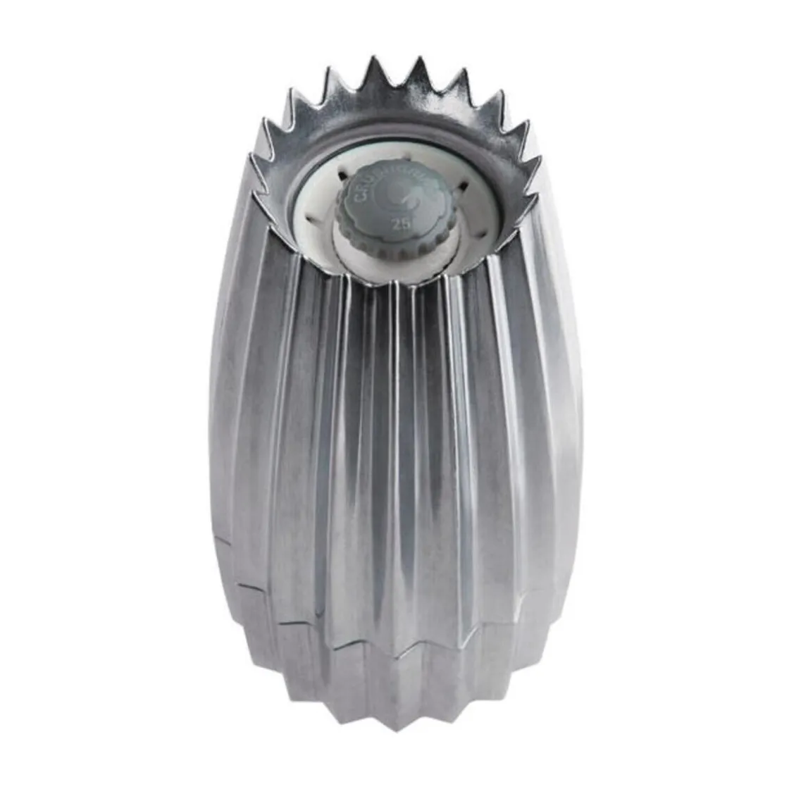 Alessi Salz-/Pfeffer-/Gewürzmühle 14 cm Grind silber