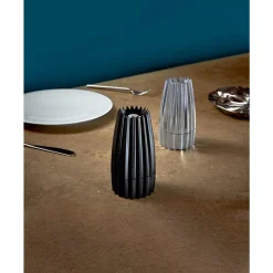Alessi Salz-/Pfeffer-/Gewürzmühle 14 cm Grind silber