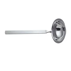 Alessi Saucenlöffel Edelstahl Dry mattierter Griff