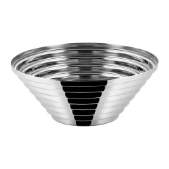 Schalen<Alessi Schale Maya D:25cm H:10cm glänzend poliert