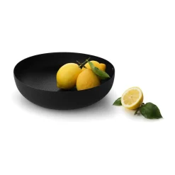 Alessi Schale Texture schwarz