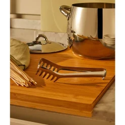 Alessi Spaghettizange 502 19 cm Edelstahl poliert