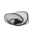 Alessi Tischschmuck Schale schwarz Trinity