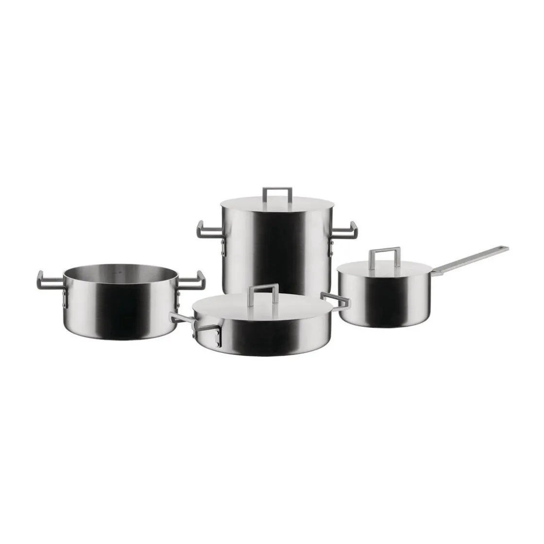 Töpfe|Kochwelt Entdecken<Alessi Topf-Set 7-tlg. Convivio edelstahl