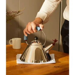 Alessi Wasserkessel 9093 2,0 l Michael Graves blau