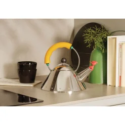 Kochwelt Entdecken|Wasserkessel<Alessi Wasserkessel 9093/1 1,0 l Michael Graves gelb