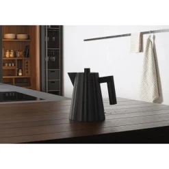 Alessi Wasserkocher 1,0 l 2400 W Plissé schwarz