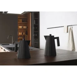 Alessi Wasserkocher 1,0 l 2400 W Plissé schwarz