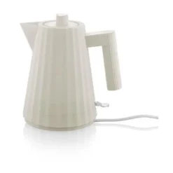 Alessi Wasserkocher 1,0 l 2400 W Plissé weiss