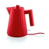 Alessi Wasserkocher 1,0 l 2400 W Plissé rot