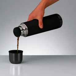 Alfi Isolierflasche 0,75 l Isotherm Eco Velvet Black Mat