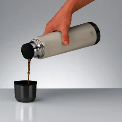 Thermosflaschen<Alfi Isolierflasche 0,75 l Isotherm Eco linen beige mat