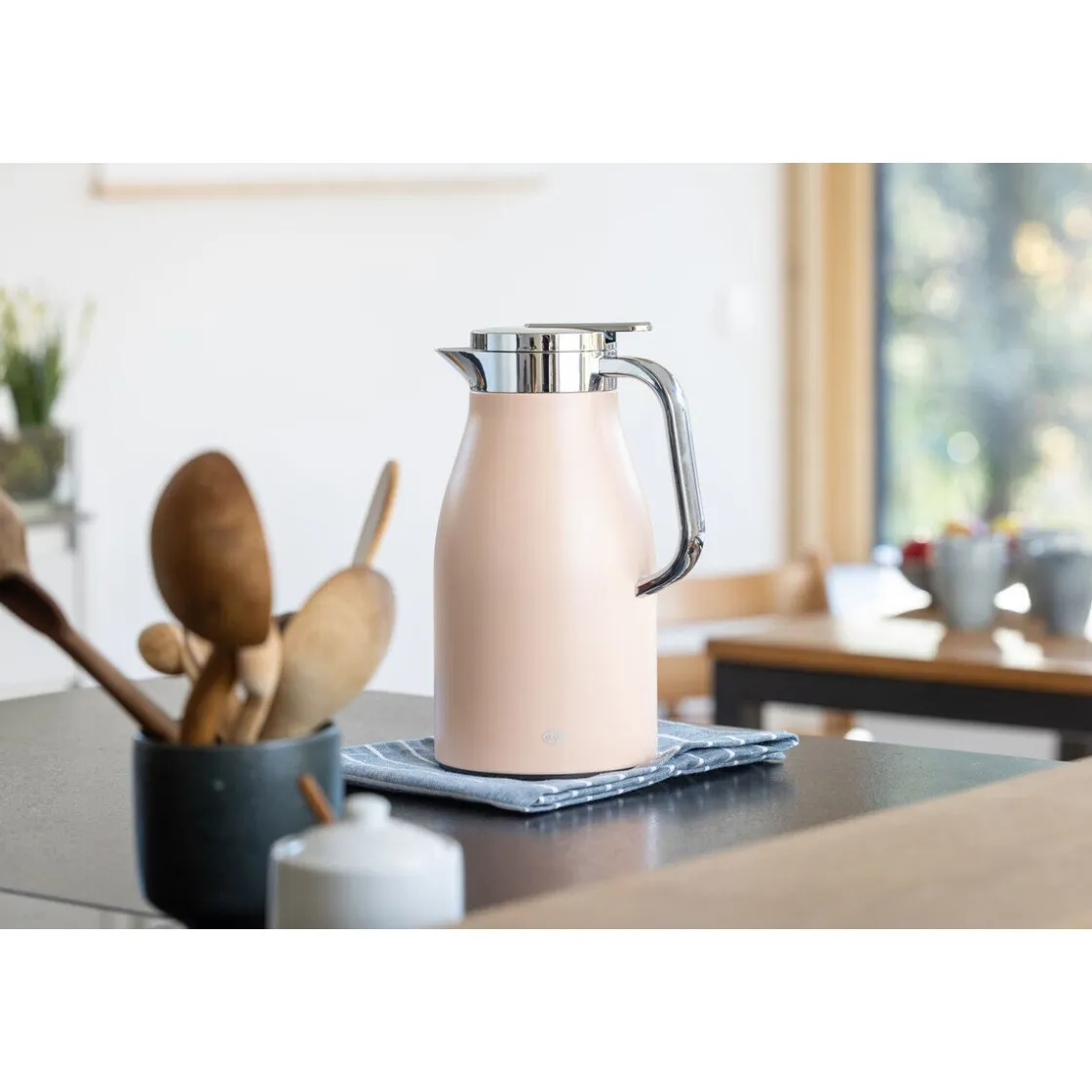 Alfi Isolierkanne 1,0 l Skyline Pastel Apricot Mat