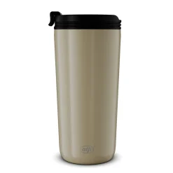 Thermobecher<Alfi Isolier-Trinkbecher 0,4 l Iso Coffee Mug Linen Beige Mat