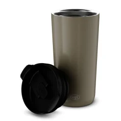 Thermobecher<Alfi Isolier-Trinkbecher 0,4 l Iso Coffee Mug Linen Beige Mat