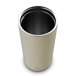 Thermobecher<Alfi Isolier-Trinkbecher 0,4 l Iso Coffee Mug Linen Beige Mat