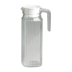 Krüge<Arcoroc Krug Quadro Glas 1,1l