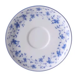Kaffeeuntertassen<Arzberg Kaffee-Untertasse 14 cm Form 1382 Blaublüten