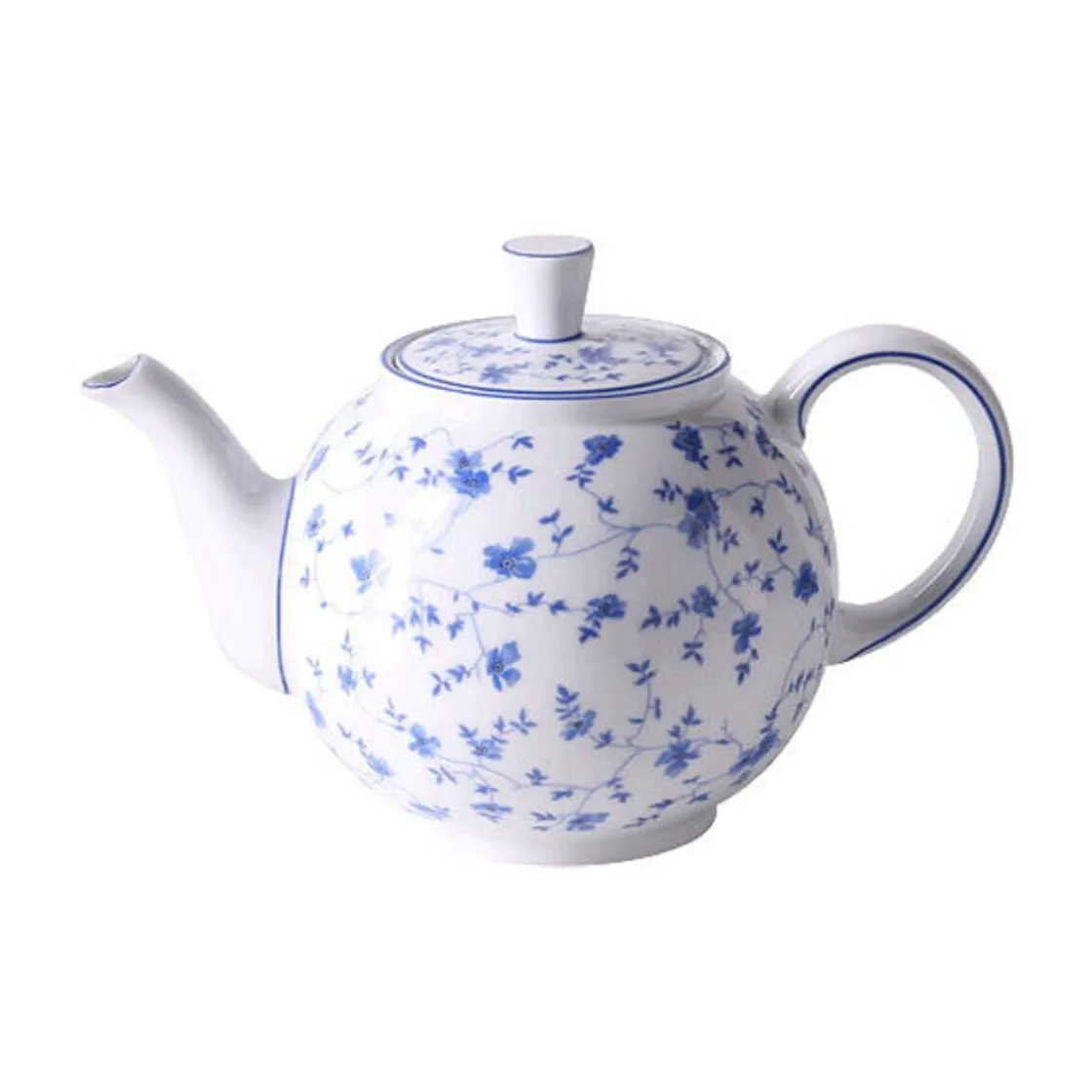 Teekannen|Teekannen<Arzberg Teekanne 1,2 ltr. 6 Pers. Form 1382 Blaublüten